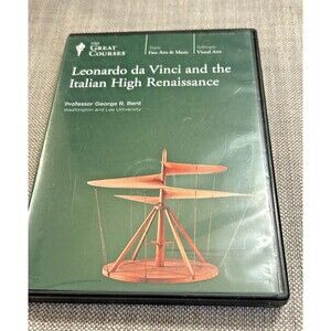 THE GREAT COURSES Leonardo da Vinci and The Italian High Renaissance Sealed NEW